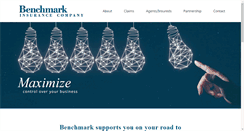 Desktop Screenshot of benchmarkinsco.com